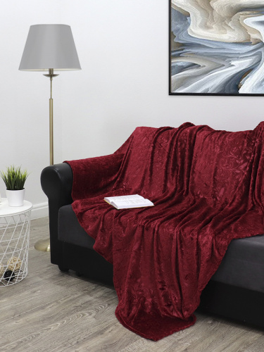 Плед Абсолют 150*200 тисненая фланель TF FNЕ BOR 61 1520