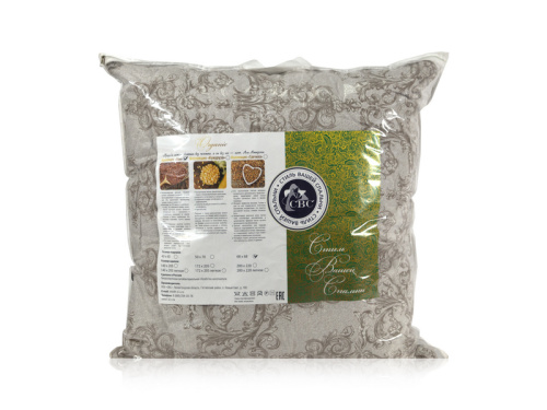 Подушка Лён высокая 68х68 см