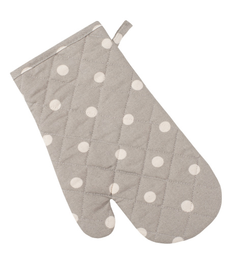 Варежка-прихватка Горох Серый