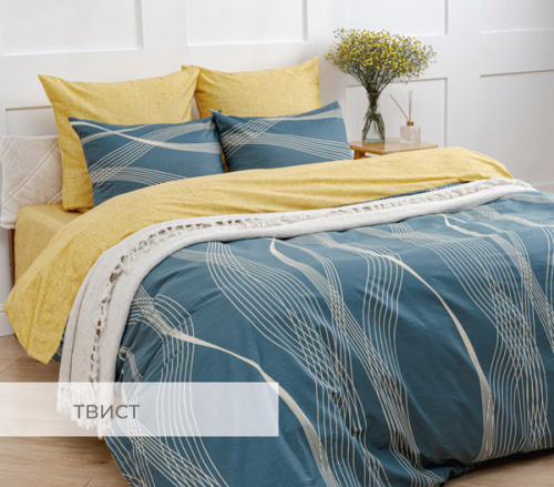 КПБ Сатин Дуэт Твист 70*70