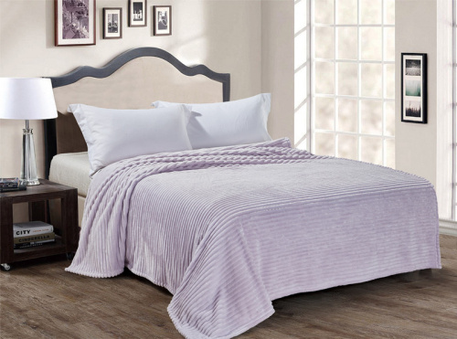 Плед Фланель жаккард 150*200 Пастель